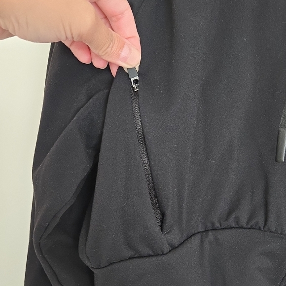 Fabletics Black Zip-Up Hoodie Jacket - Picture 6 of 9